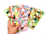 Vinyl sticker sheets with vibrant colorful designs - Sticker Sheet Printing